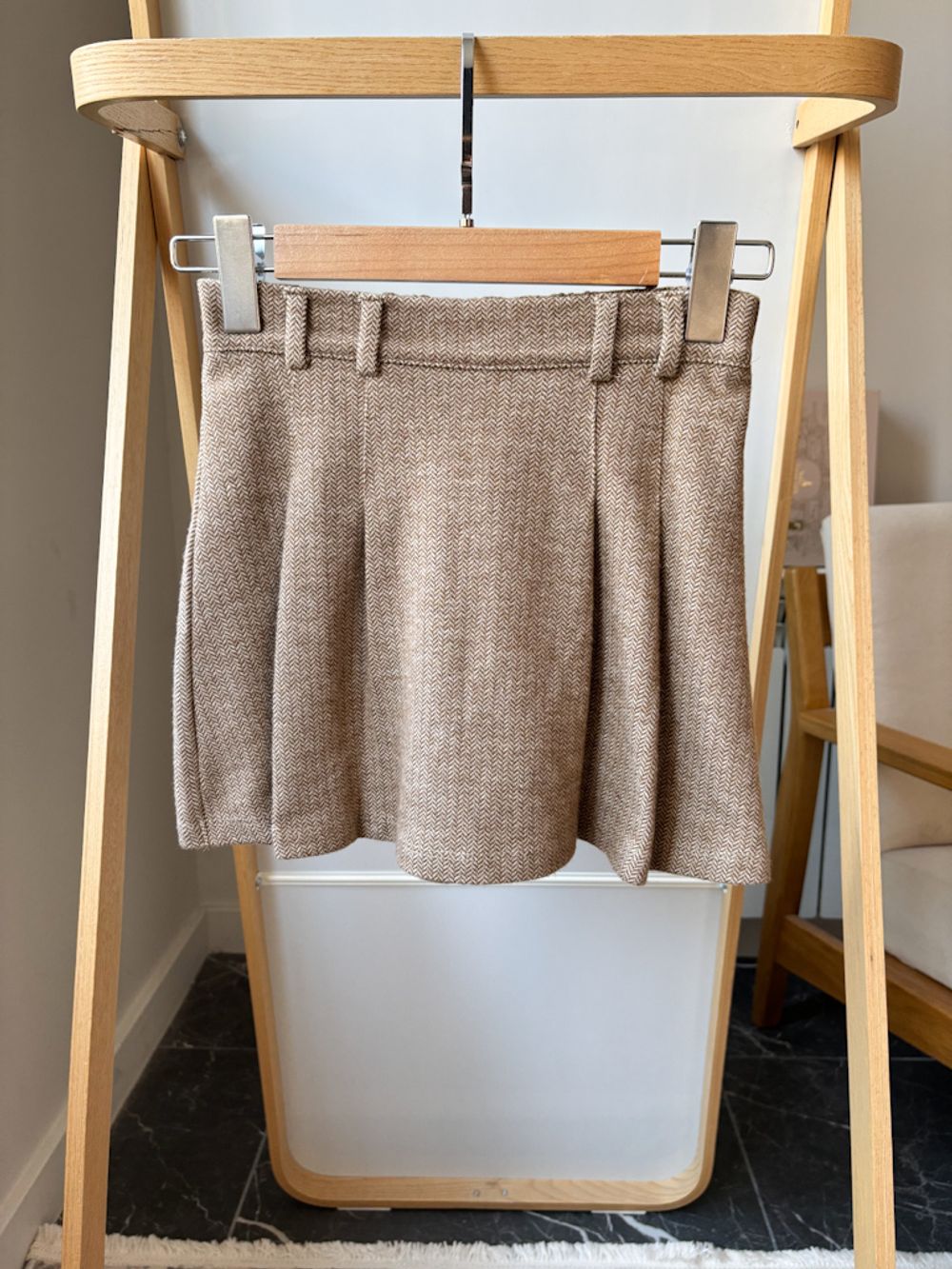 Трикотажная юбка-шорты Zara, 152