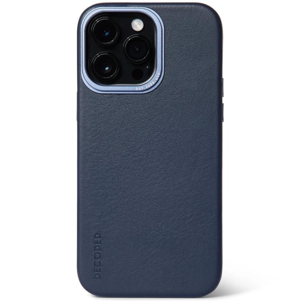 Кожаный чехол с поддержкой MagSafe Decoded Leather Back Cover для iPhone 14 Pro Чехол из натуральной анилиновой кожи ECCO
