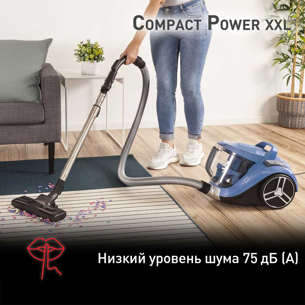 Пылесос с контейнером Tefal Compact Power XXL TW4881EA