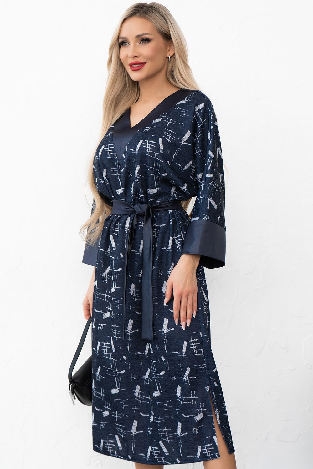 Платье Леди (синий) Р11-2013/2 Nikol