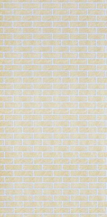 Панель ХДФ Кирпич желтый