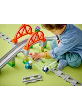 Конструктор DUPLO 10426 Железнодорожный мост и рельсы