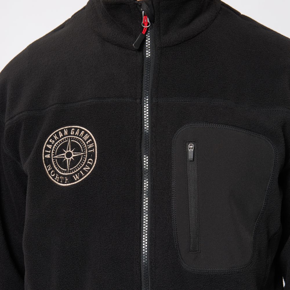 Куртка флисовая Alaskan NorthWind черный XXXL