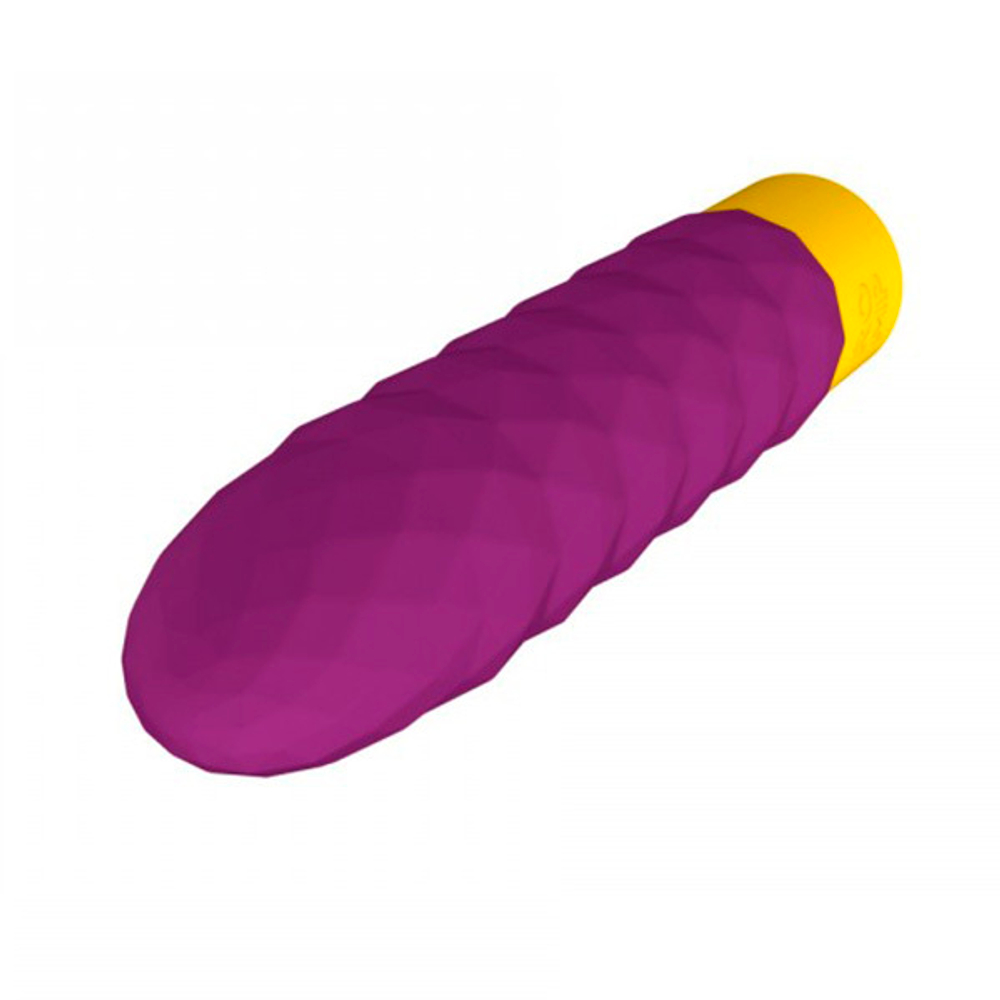Фиолетовая вибропуля 15см Romp Beat Bullet Vibrator RPBBSG4