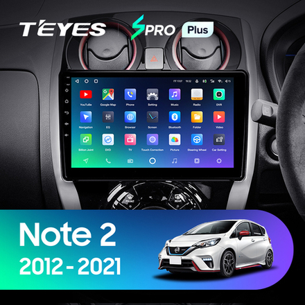 Teyes SPRO Plus 10" для Nissan Note 2012-2021
