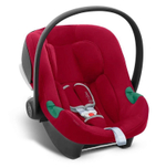 Коляска 3 в 1 Cybex Priam IV Rosegold complete и автокресло Aton B2 i-Size Dynamic Red Peach Pink