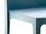 Стул пластиковый Scab Design Sai Go Green, голубой