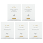 d'Alba, питательная маска для лица с белым трюфелем, 5 шт. по 25 мл (0,84 жидк. унции)