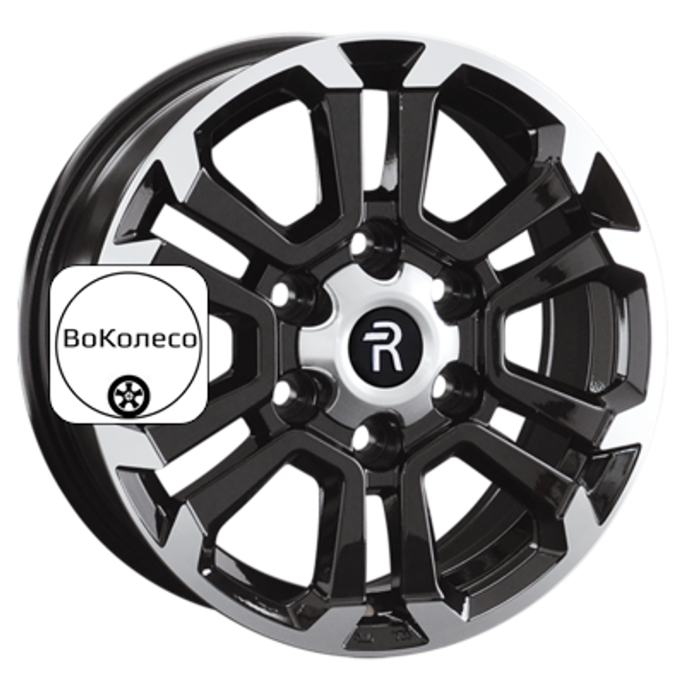 7x16/6x139,7 ET46 D67,1 MI168 BKF (конус) Replay