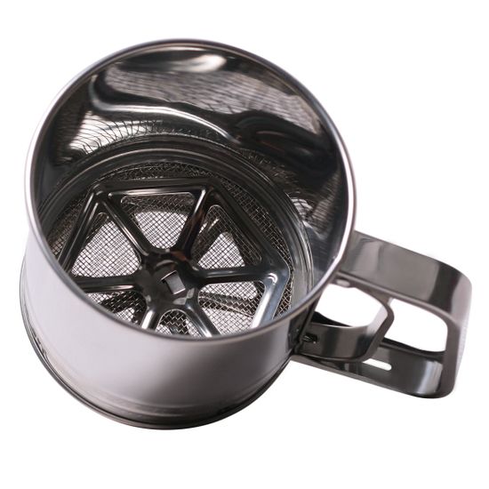 Кружка-сито с двойным ситовым дном Kamille КМ-7785 (d10х10,5 см)