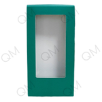 Коробка для шоколадной плитки 180*90*17 мм (зеленая матовая), 50шт