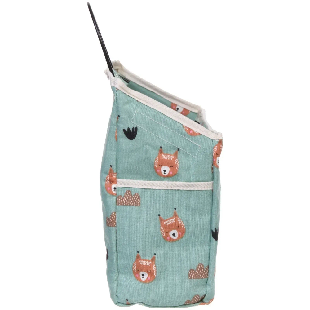 Карман настенный подвесной «ФРАТТИ БУМ», принт белочка, 33*23*11см (лейбл Селфи)