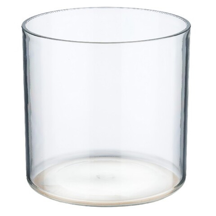 Вазон "Round" (пластик) D10xH10см (Прозрачный)