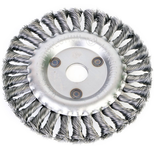 Щетка для УШМ дисковая ЩД-125 К, пос.22 (круч.) Диолд