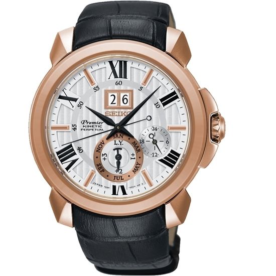 Мужские часы Seiko SNP150P1 Premier Kinetic