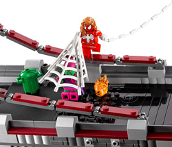 LEGO Super Heroes: Человек-паук последний бой воинов паутины 76057 — Spider-Man: Web Warriors Ultimate Bridge Battle — Лего Супергерои Marvel Марвел DC Comics комиксы