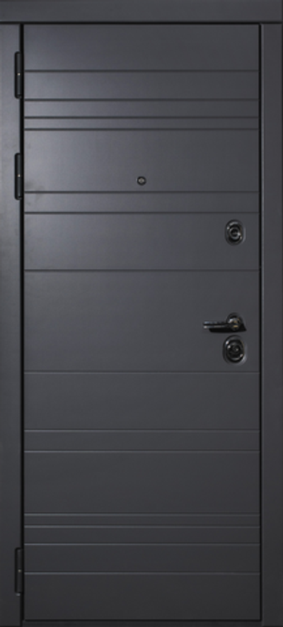 Квартирная металлическая дверь с внутренним открыванием - 1000