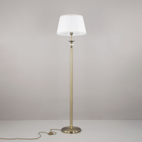 Citilux Гера CL433913 Торшер с абажуром Бронза