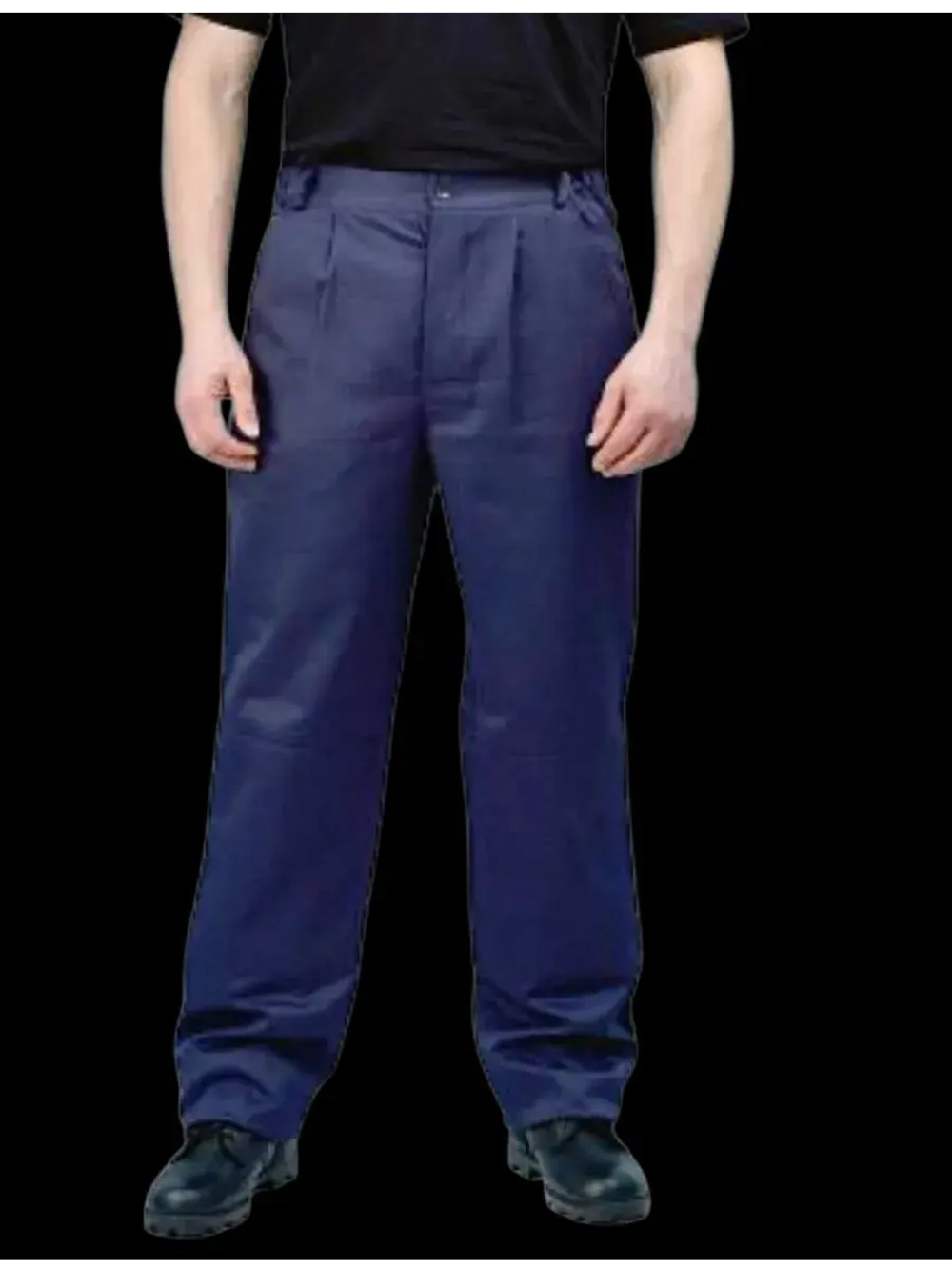 Брюки синие