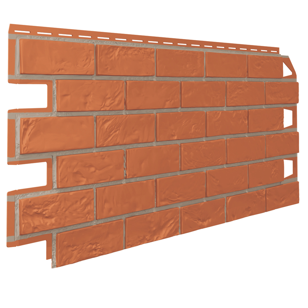 Панель отделочная Vilo Brick MARRON с фугой