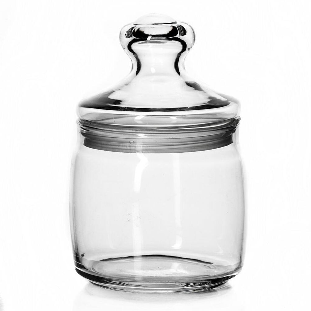 Банка для сыпучих продуктов 500 мл. d 9,3 см h15,5 см с крышкой Чешни Pasabahce