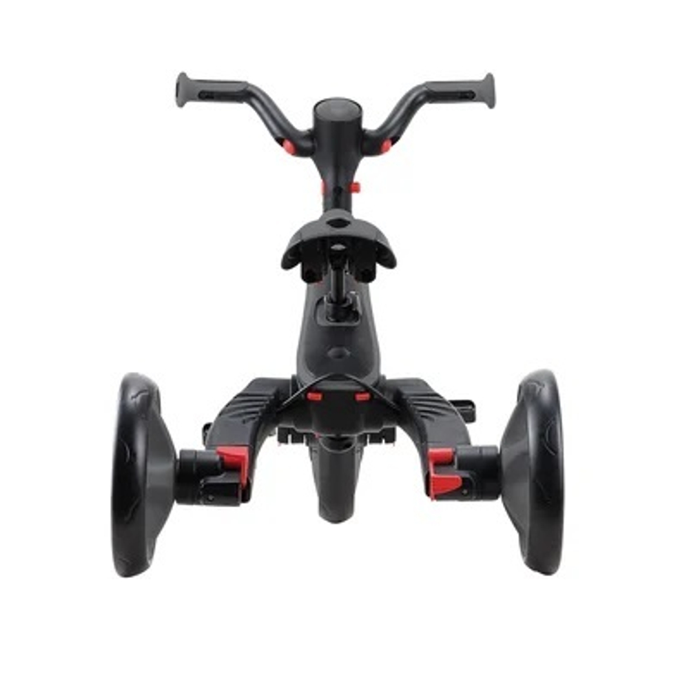 Велосипед-беговел Globber Trike Explorer Foldable 4 в 1 Black-Grey