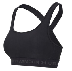Теннисный бюстгальтер Under Armour Crossback Mid Bra - Black