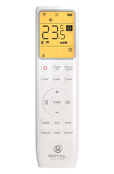 Инверторная сплит-система бризер серии ROYAL FRESH FULL DC EU INVERTER RCI-RF40HN (комплект)