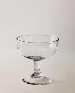Zara Home бокал из стекла, цвет прозрачный, 10 см