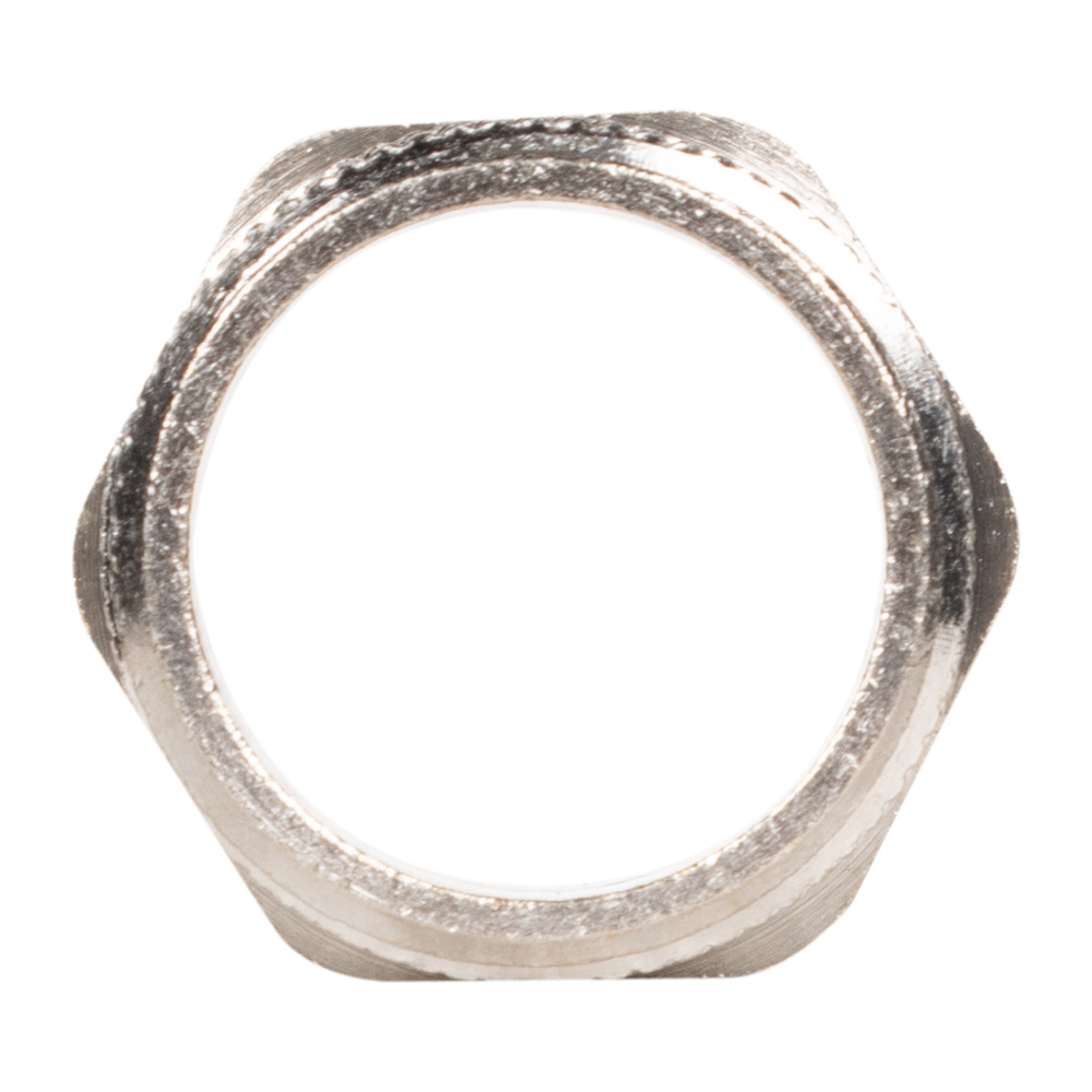 Ниппель прямой LD DN25 нр-нр, латунь никелированная (с биркой)