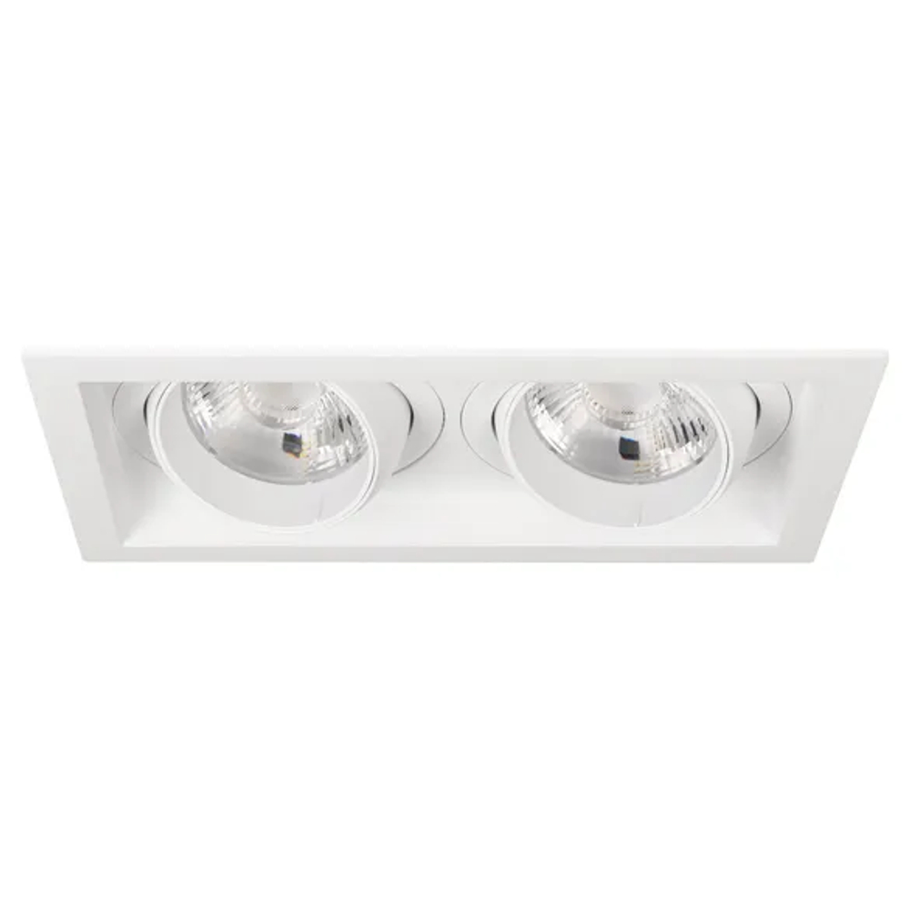 Светильник MS-VORTEX-BUILT-S250x140-2x30W Warm3000 (WH-WH, 17 deg, 230V) (Arlight, IP20 Металл, 5 лет) 057767