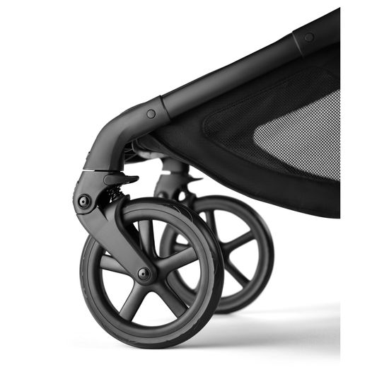 Коляска 2 в 1 Bugaboo Fox 5 Renew (Black/Heritage Black/Dark Cherry)