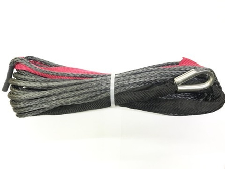 Трос синтетический с коушем 5.5мм х 12м