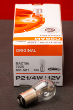 Osram P21/4W (150°) 12V (1шт.)