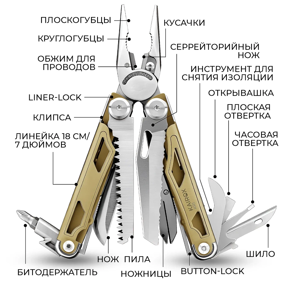 Мультитул KaiRox KR1