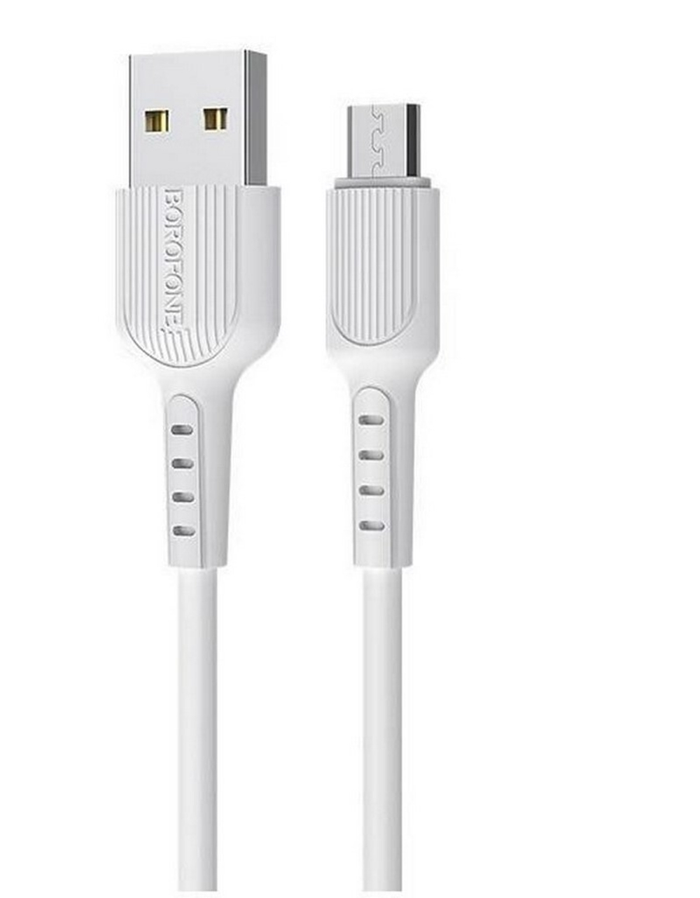 Кабель USB - Micro BOROFONE BX16 (белый) 1м