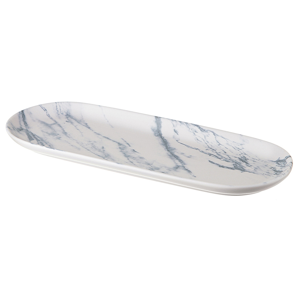 Тарелка сервировочная marble, 27х10 см
