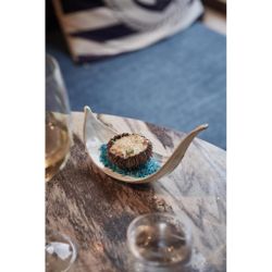 Блюдо для подачи 22*7,5 см h13 см Gray Leaf Frutti di Mare P.L. [1]