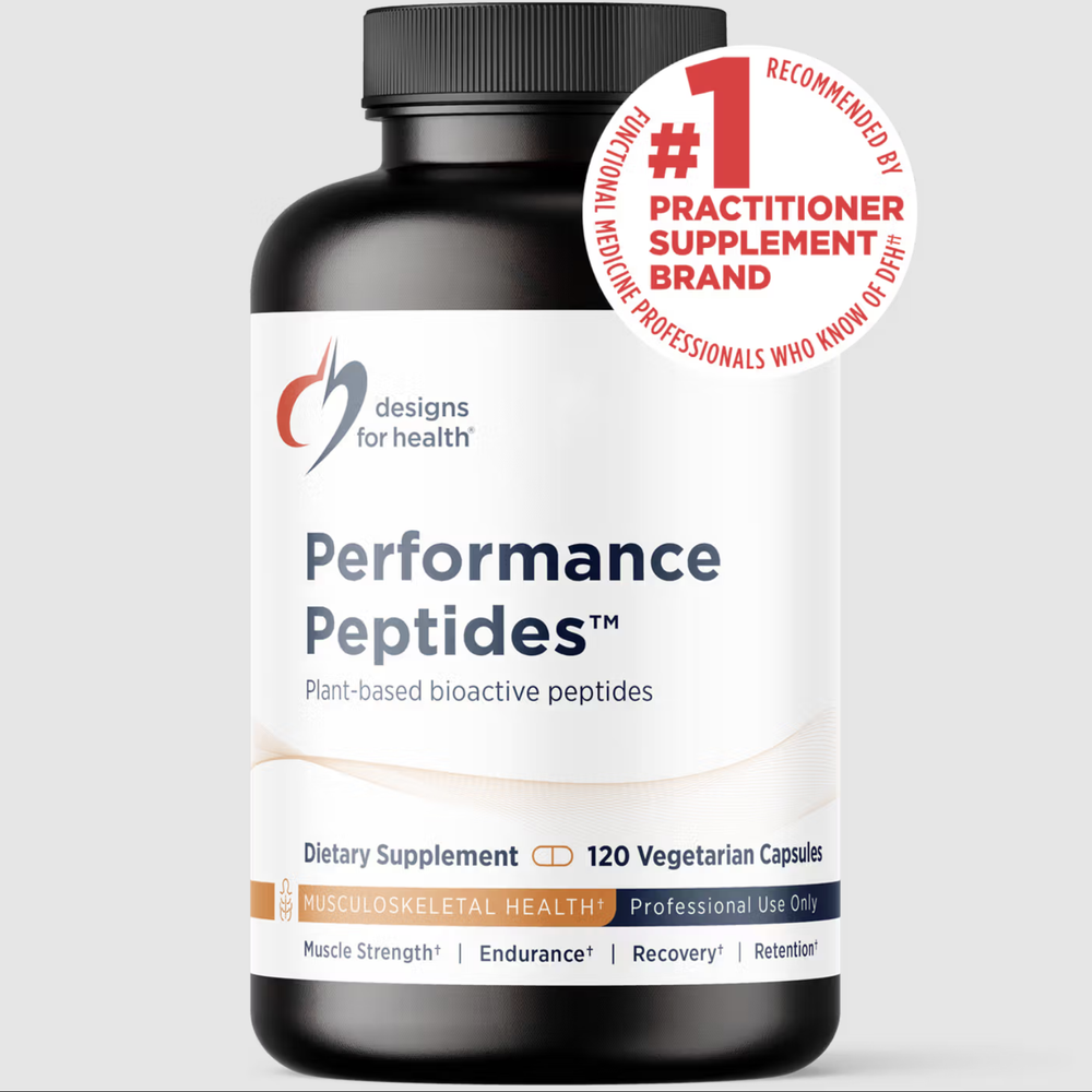 Designs For Health - Performance Peptides™ - 120 capsules
