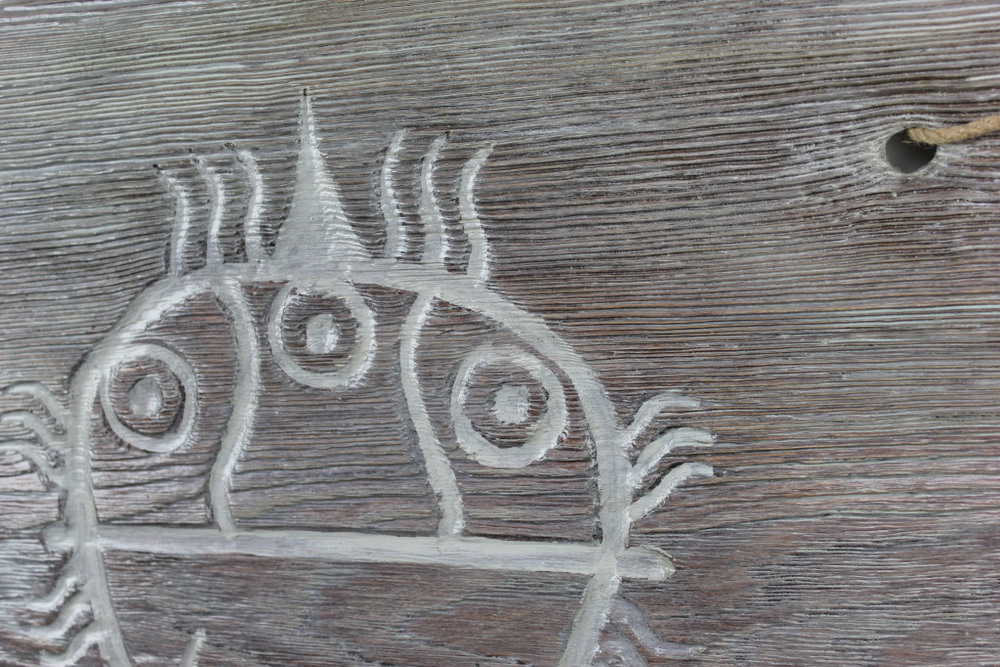 Петроглифы. Панно декоративное