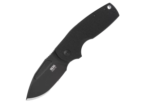 Нож складной SOG Stout SJ Blackout, сталь Cryo D2, рукоять G10 (SOG-16-03-02-57)
