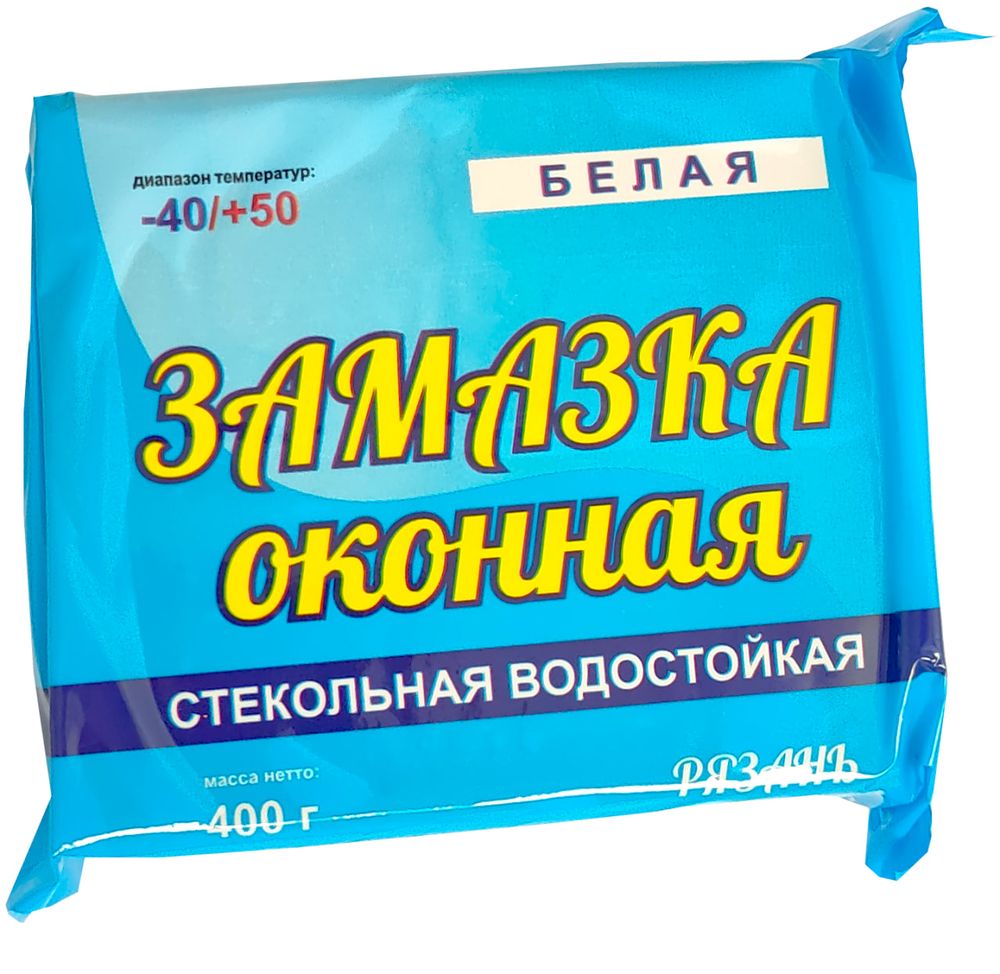 Замазка оконная белая 400 гр