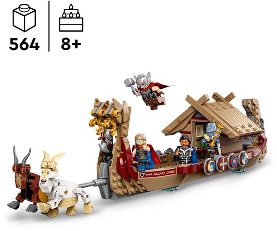 Lego konstruktor Marvel 76208 The Goat Boat