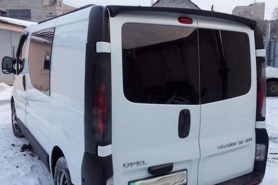 Спойлер OPEL VIVARO 2001-2019/ Renault traffic 2001-2019 / Nissan Primastar