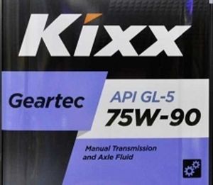 Kixx GEARTEC GL-5 трансмиссионное масло МКПП