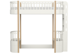 Кровать-чердак Classic (молочный)