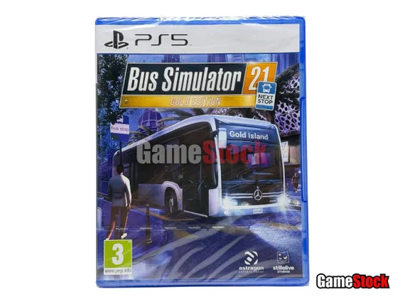 PS5 Bus Simulator 21: Next Stop Gold Edition (Новый, Русские субтитры, PPSA-06776)