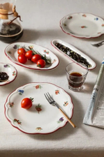 Блюдо овальное 21см Rustik Grace Porser