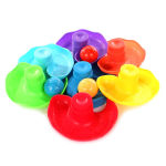 Пластмассовый игрушечный набор "Башня с шариками 2", сетка