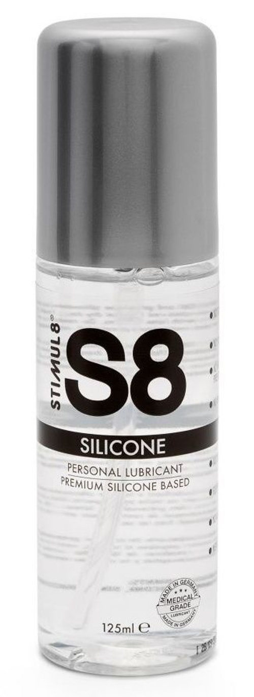 Лубрикант на силиконовой основе S8 Premium Silicone - 125 мл.